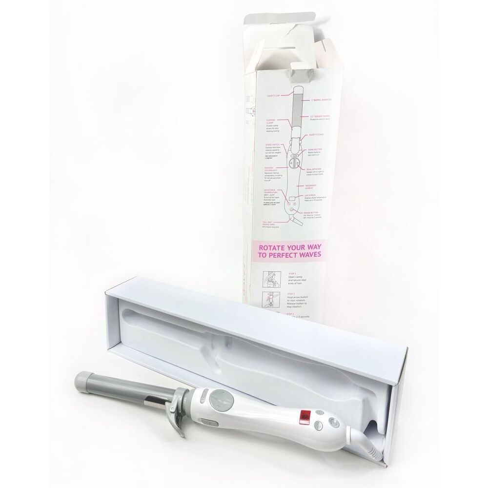 NIB Beachwaver S1 Ceramic Rotating Curling Iron 1” Classic Barrel - Picture 3 of 5